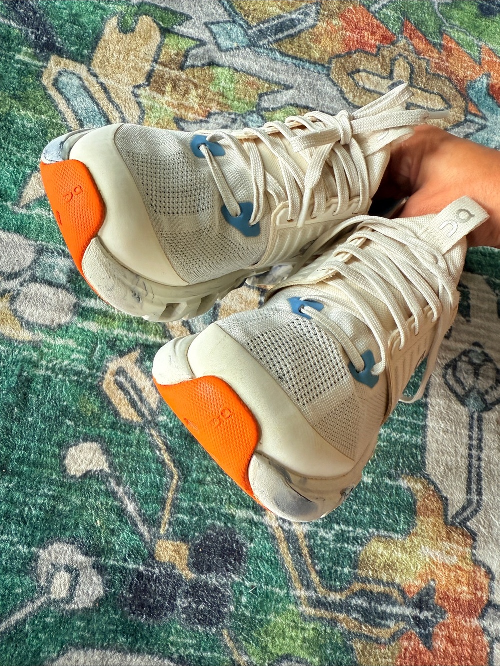 On Cloud Kids Athletic Sneakers size Youth 4.5 - Picture 10 of 11